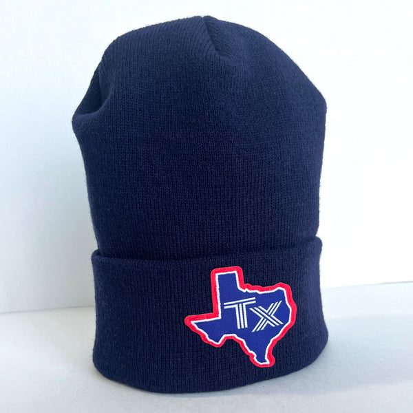 Red Texas Silhouette Beanie