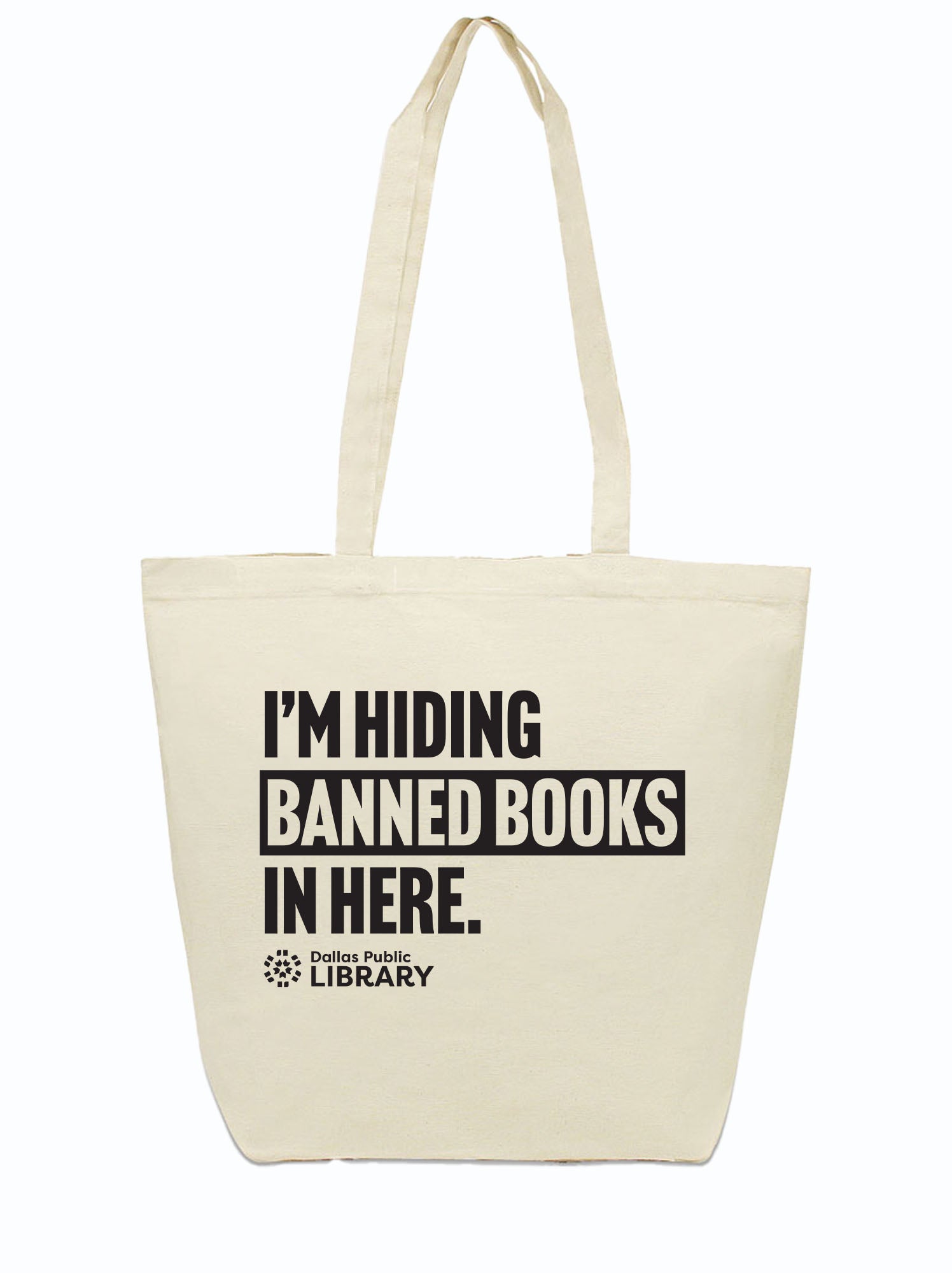 I'm Hiding Banned Books Tote Bag | Bullzerk