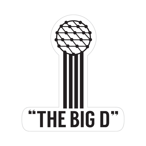 The Big D Sticker