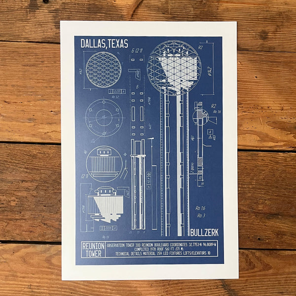 BLUEPRINT Art Print