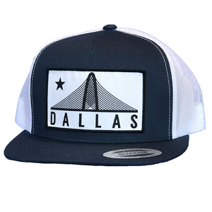 Trinity Dallas Patched Flat Bill Hat - Bullzerk