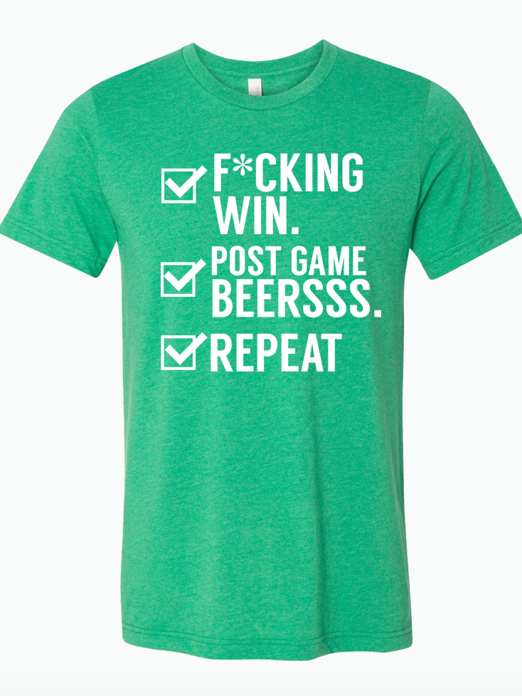 Post game shirts sale