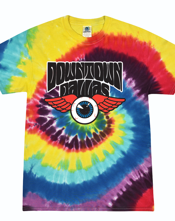 Downtown Dallas Tie Dye - Bullzerk