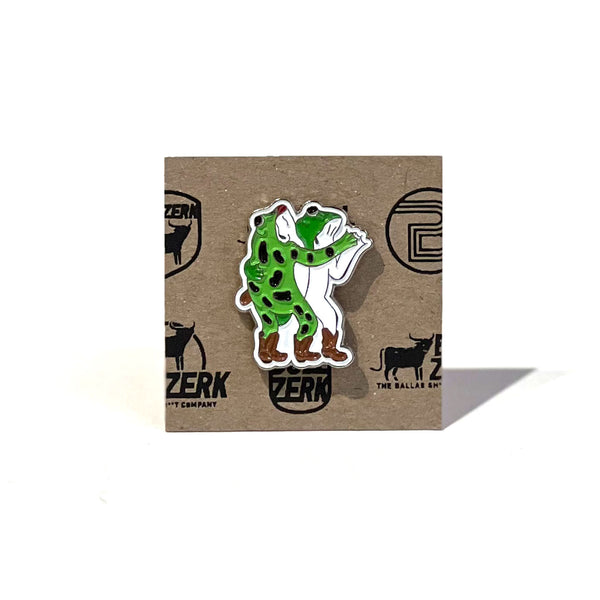 Truck Yard Frogs Enamel Pin