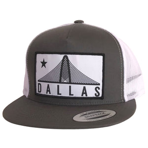 Trinity Dallas Patched Flat Bill Hat - Bullzerk