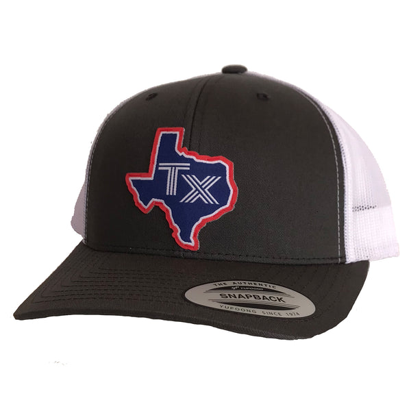 TX Silhouette Patched Curved Bill Hat - Bullzerk