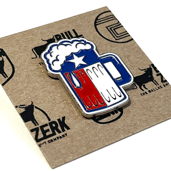 Beer Foam Enamel Pin